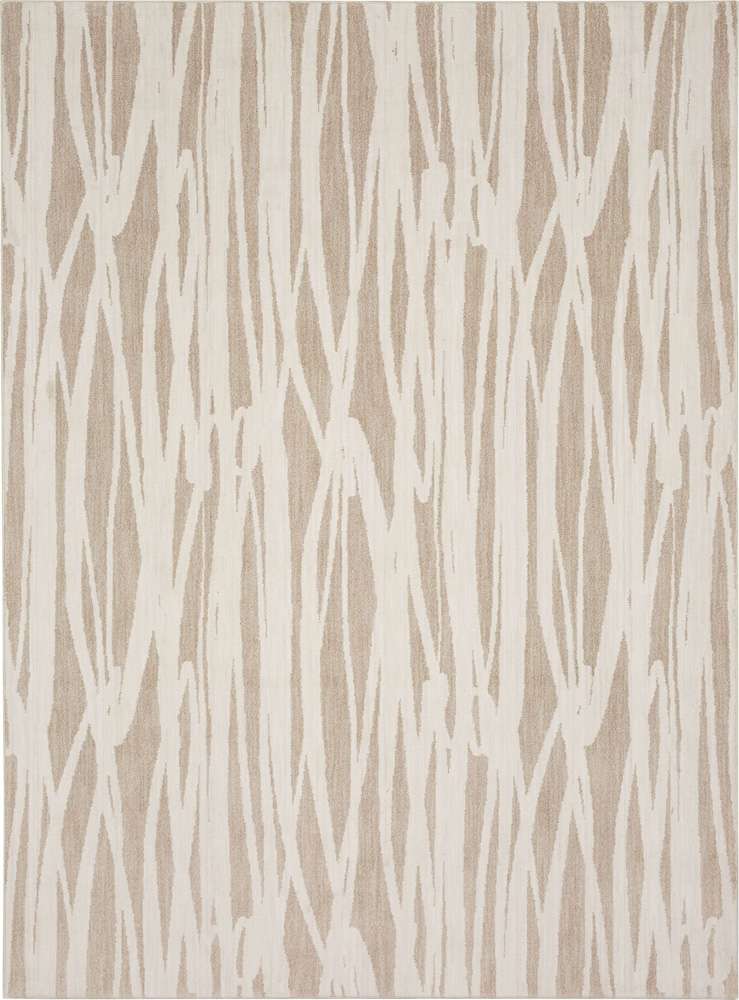Karastan - Rendition by Stacy Garcia Home Mezzo Oyster 8 x 11 Area Rug - 92421-10038-096132-IS veiw 1