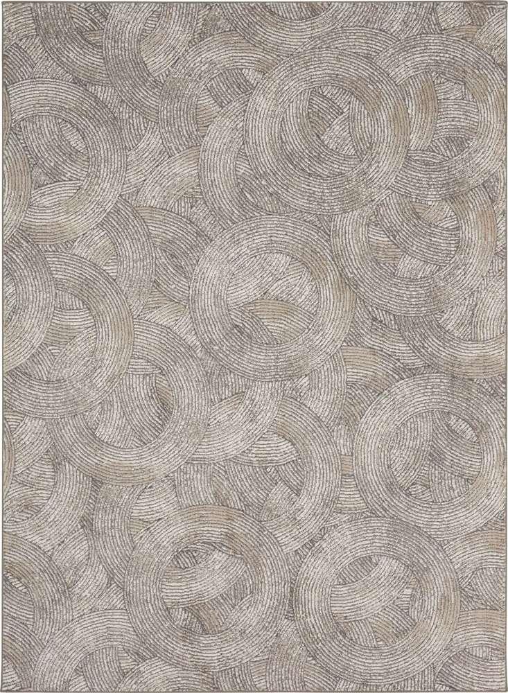 Karastan - Rendition by Stacy Garcia Home Olympia Dim Grey 5 3in x 7 10in Area Rug - 92424-50151-063094-IS veiw 1