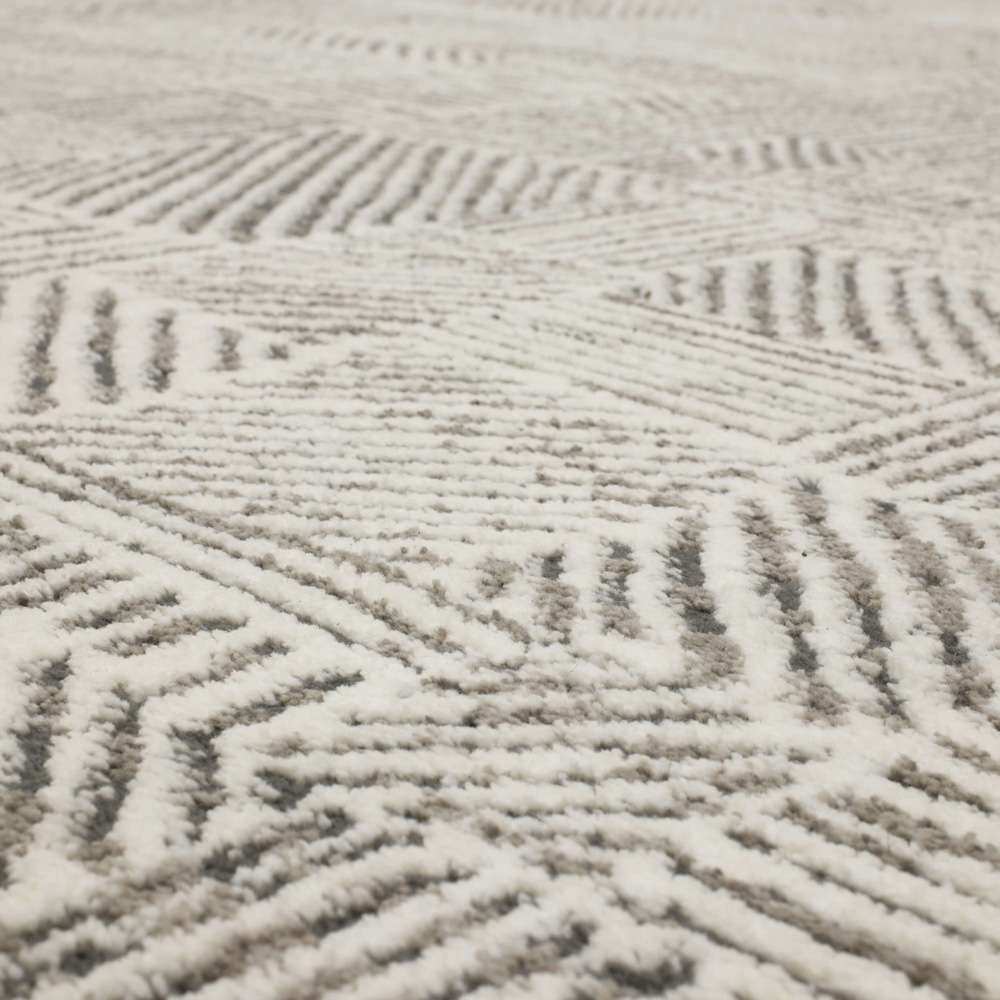 Karastan - Vanguard by Drew & Jonathan Home Minoan Frost Grey 6 6in x 9 6in Area Rug - 92365-4545-078114-DJ veiw 4