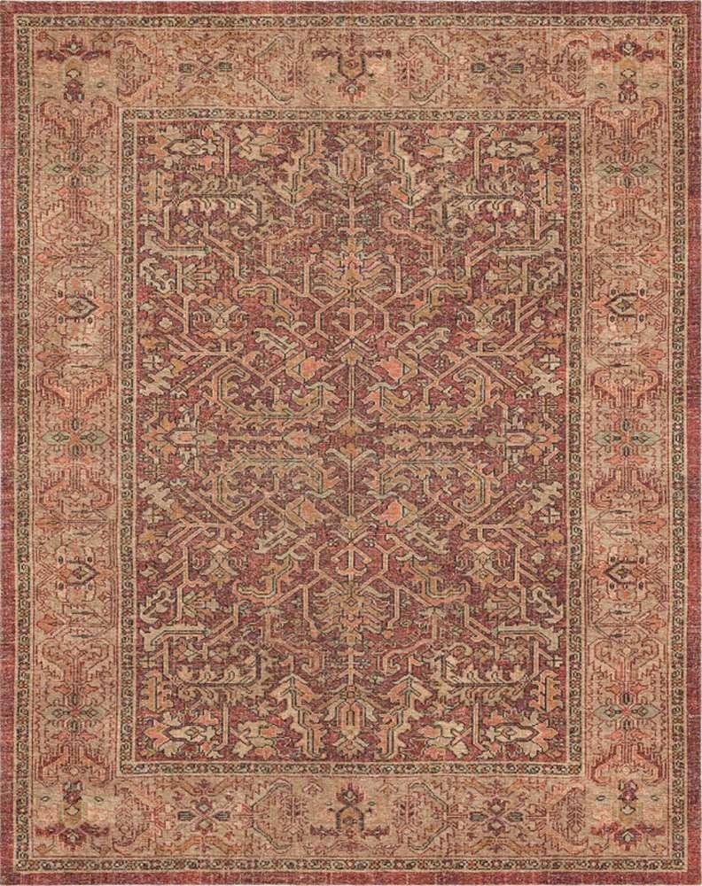 Karastan - Zula Athi River Red 2 4in x 8 Area Rug - R1223-272-028096-IP veiw 1