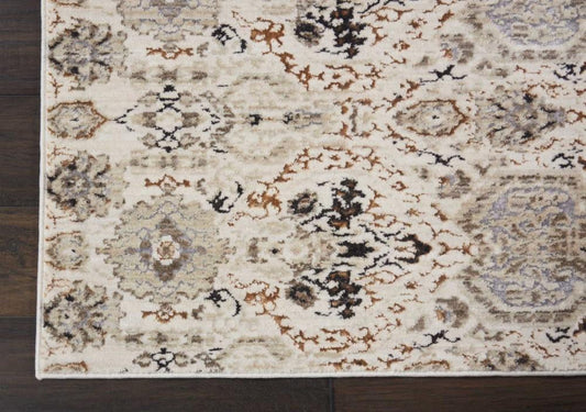 Kathy Ireland Home - Silver Screen Area Rug - 4 x 6 Grey/Slate - KI341-99446022936_CLOSEOUT veiw 2