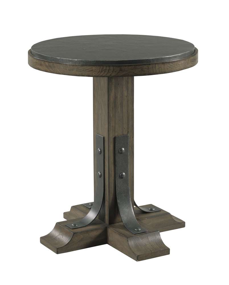 Kincaid Furniture - Acquisitions Connor Round Accent Table - 111-1200 veiw 1