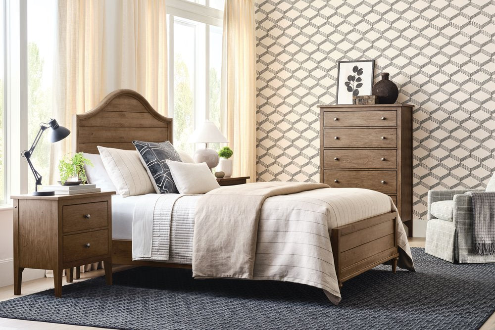 Kincaid Furniture - Arbor Bark Woodlawn Queen Panel Bed - 537-313BP view 5