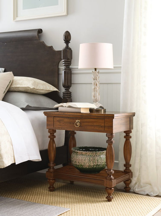 Kincaid Furniture - Bridgetown Heritage Maple Warren Bedside Table - 487-421 view 2