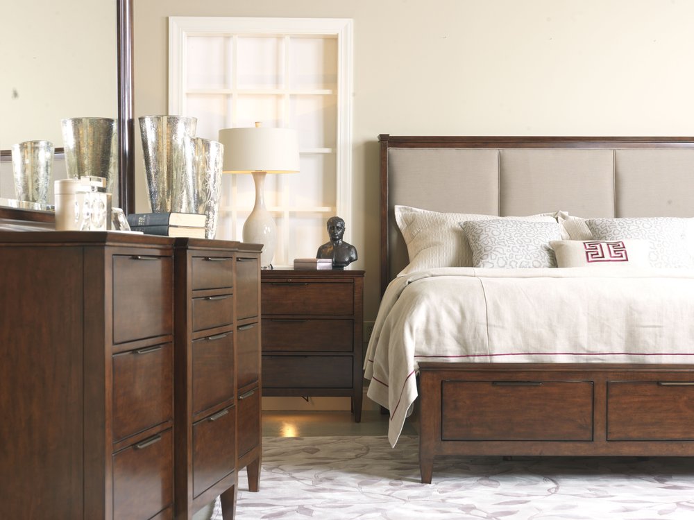 Kincaid Furniture - Elise Amaretto Bristow Dresser With Mirror - 77-160114 view 9