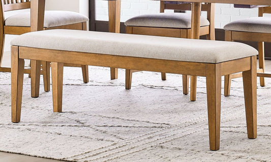 Kincaid Furniture - Kafe Cappuccino Upholstered Dining Bench - 317-480C view 2