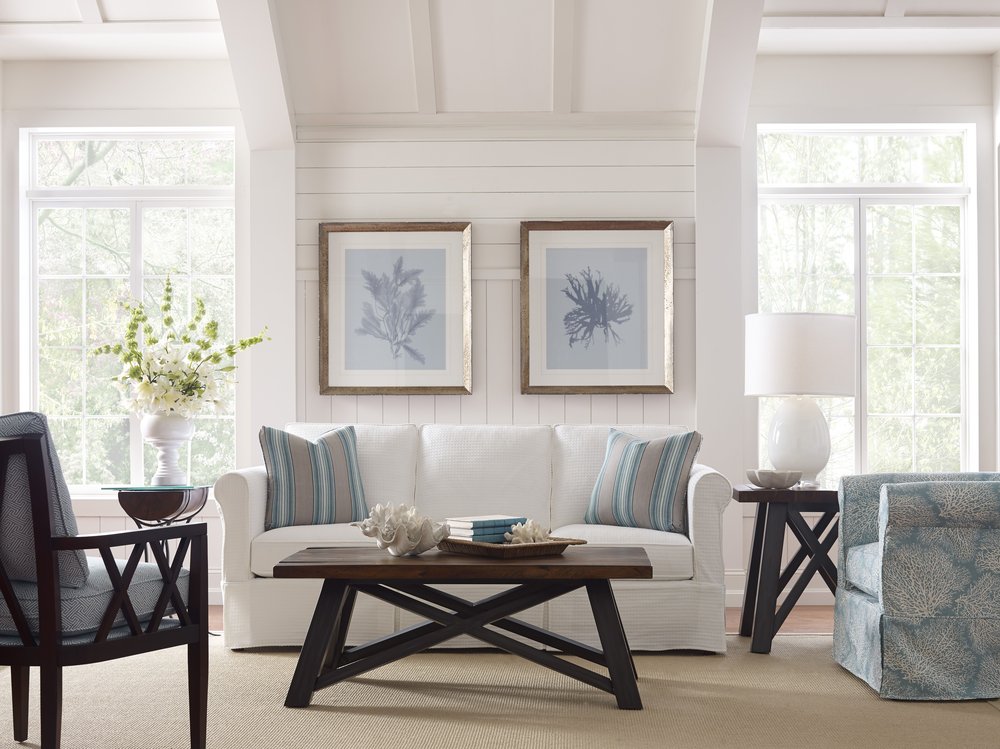 Kincaid Furniture - Modern Classics Driftwood And Black Crossfit Sofa Table - 69-1431 view 3