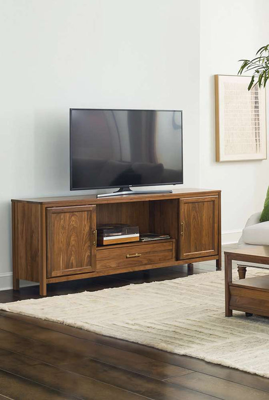 Kincaid Furniture - Monogram Walnut Virtue Entertainment Console - 315-585 veiw 2