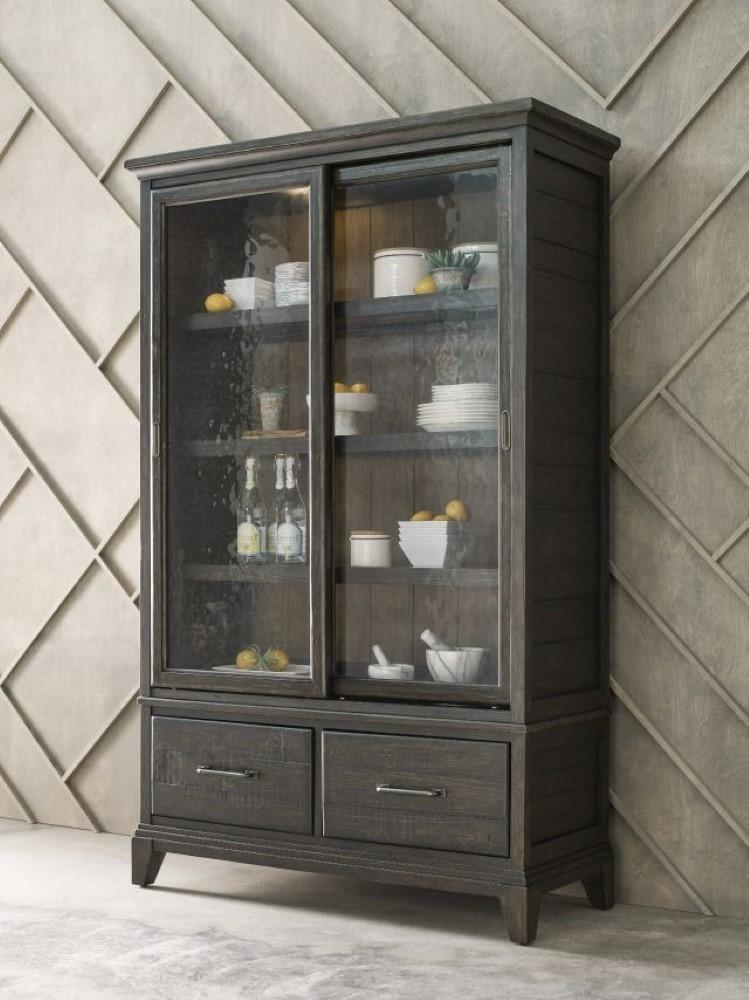 Kincaid Furniture - Plank Road Darby Display Cabinet - Complete - 706-830CP veiw 2