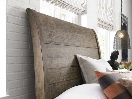 Kincaid Furniture - Plank Road Eastburn Sleigh King Bed - Complete - 706-316SP veiw 2