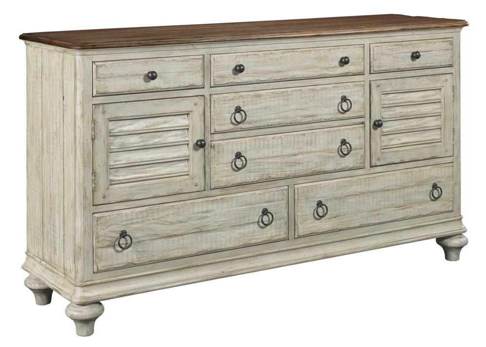 Kincaid Furniture - Weatherford Cornsilk Ellesmere Dresser - 75-160 veiw 1