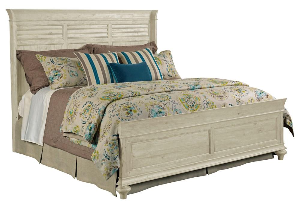 Kincaid Furniture - Weatherford Cornsilk Shelter Bed King - 75-131P veiw 1