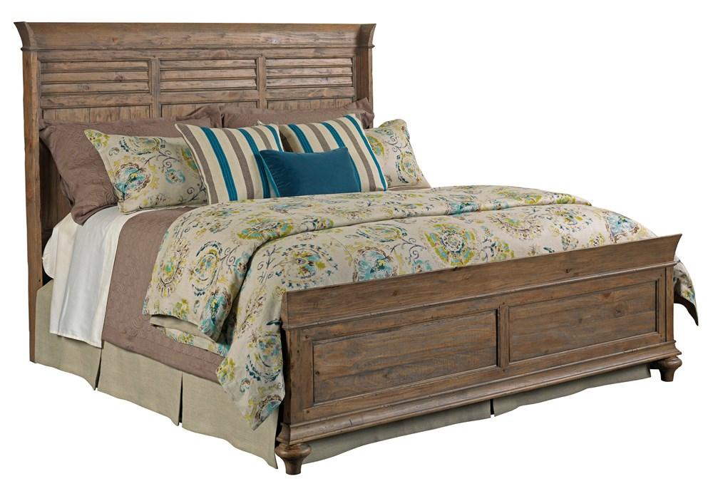 Kincaid Furniture - Weatherford Heather Shelter Bed King - 76-131P veiw 1