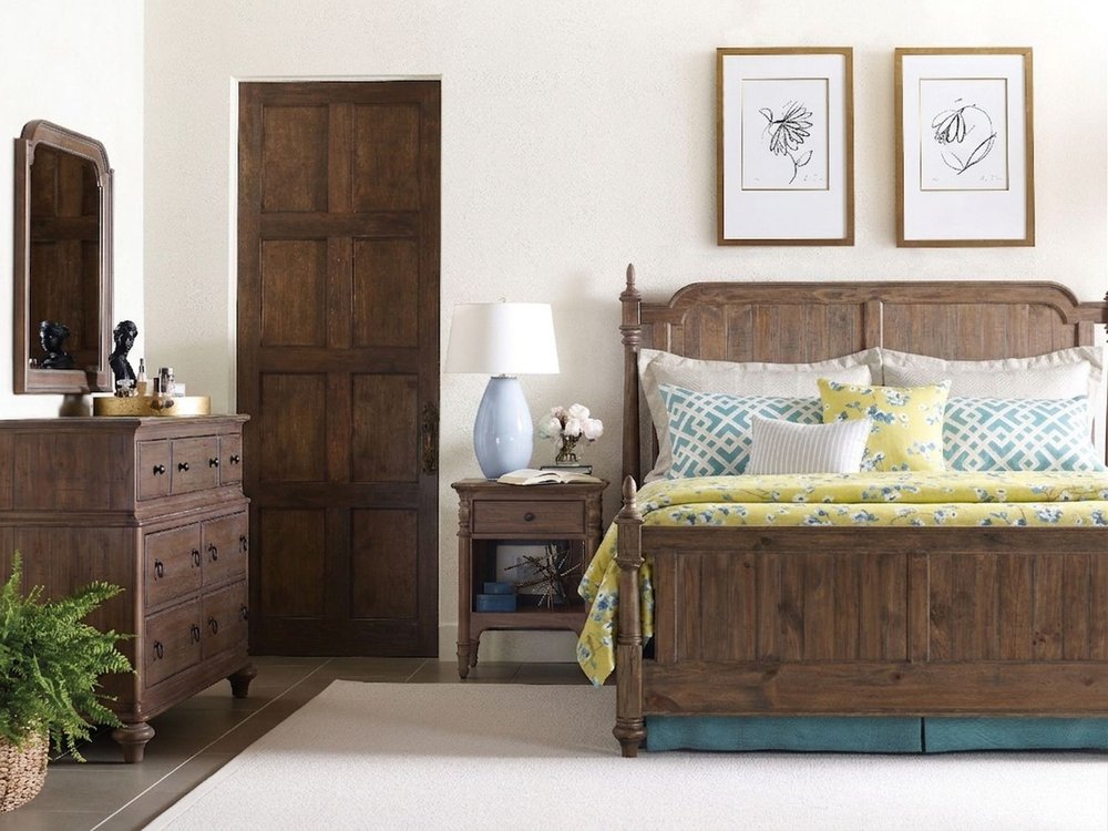 Kincaid Furniture - Weatherford Heather Wellington Drawer Dresser With Landscape Mirror - 76-162114 view 9