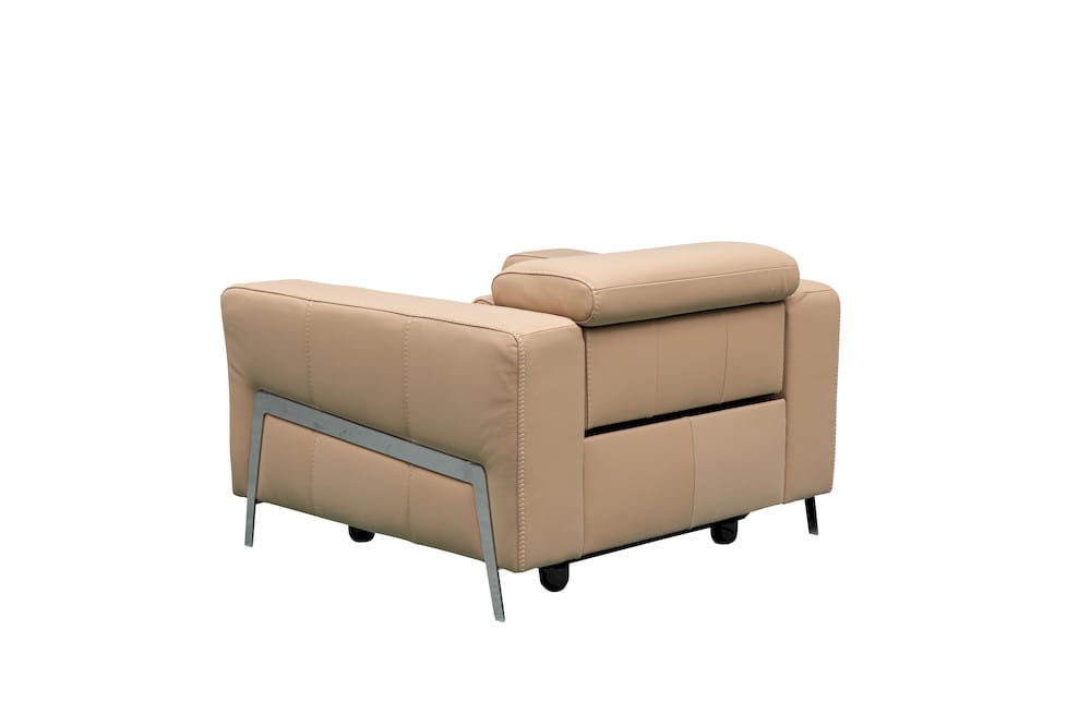 Klaussner Furniture - Skyline - Luca Power Reclining Chair With Power Headrest & Footrest - KLA-SKY-B2112+1.5RP2-32009CAMEL view 3