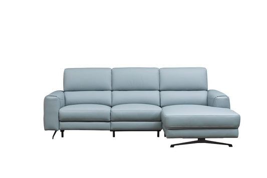 Klaussner Furniture - Skyline - Milano 3-Seater Power Recliner Sectional Sofa With Chaise view 2