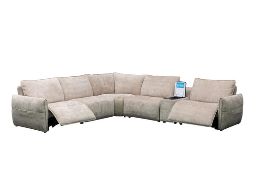 Klaussner Furniture - Skyline - Spazio Fabric Sectional Sofa view 2