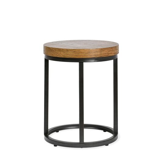 Kosas Home - Catta 18in Round Wood End Table Light Brown - 51031542 veiw 2