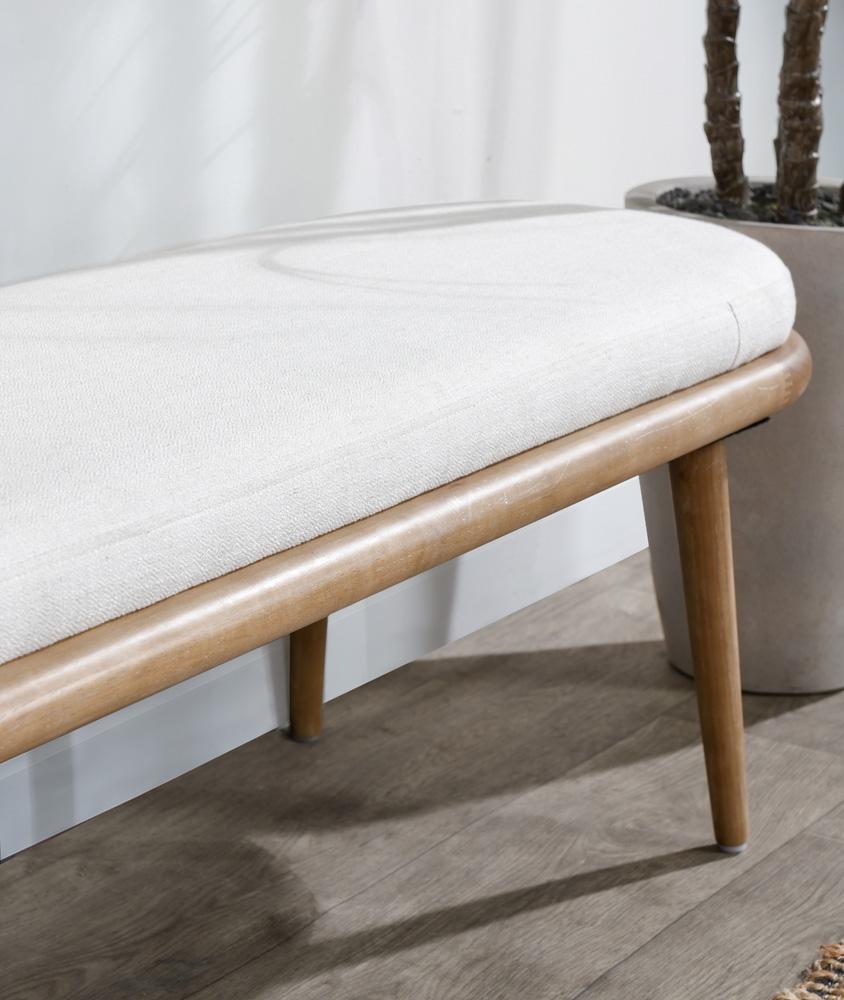 Kosas Home - Echo Bench Beige - 53005360 veiw 3