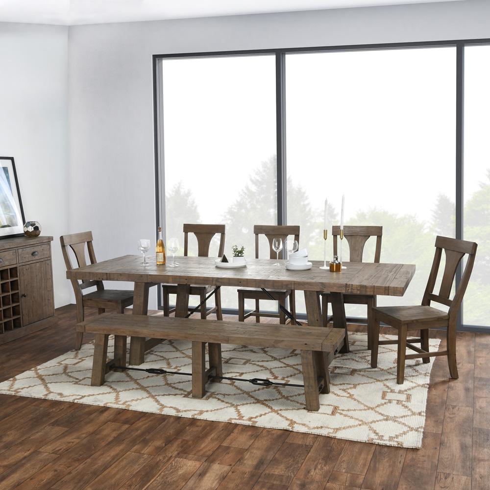 Kosas Home - Tuscany Reclaimed Pine 74” Bench - 53004177 veiw 6