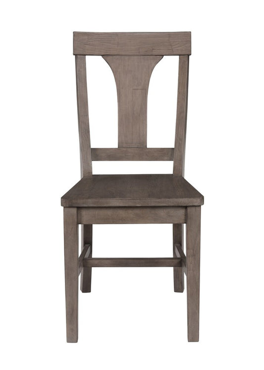 Kosas Home - Tuscany Reclaimed Pine Wood Dining Chair Set of 2 Distressed Brown - 53006057 veiw 2