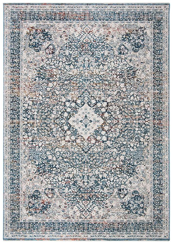 Lauren Ralph Lauren - Fleur Rug - 4 X 6 - Ivory / Blue veiw 1