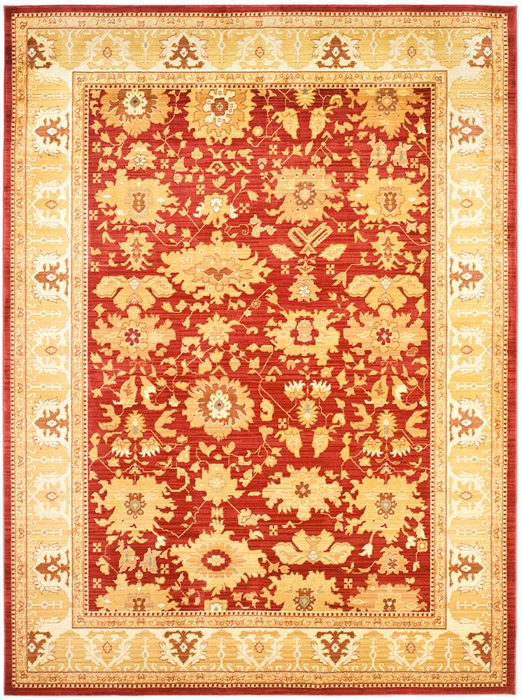 Lauren Ralph Lauren - Nellwyn Rug - 9-6in X 13 - Red / Creme