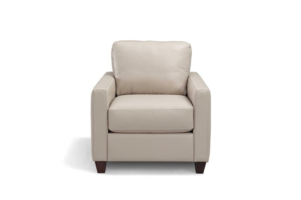 Leather Italia USA - 2724 Millbrook Chair M12291A Taupe Plain 100 To - 1020-2724-01M12291A view 1