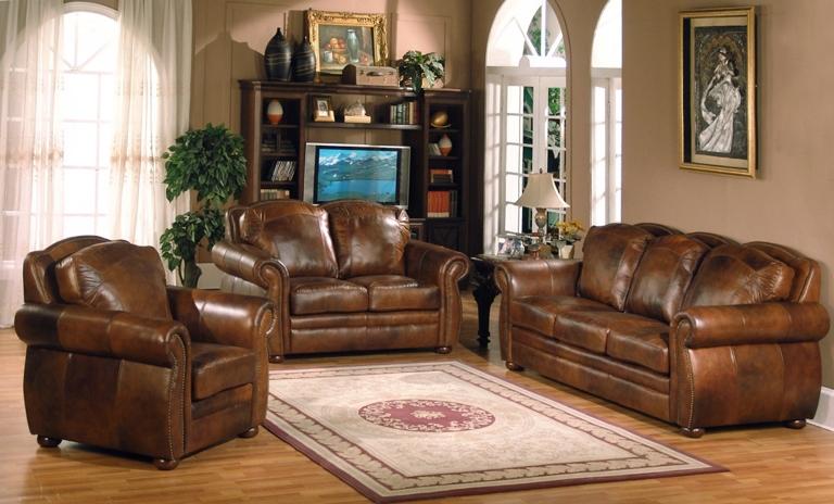 Leather Italia Usa - 6110 Arizona 3 Piece Sofa Set 04234 Marco - 1444-6110-0304234_0204234_0104234 veiw 1