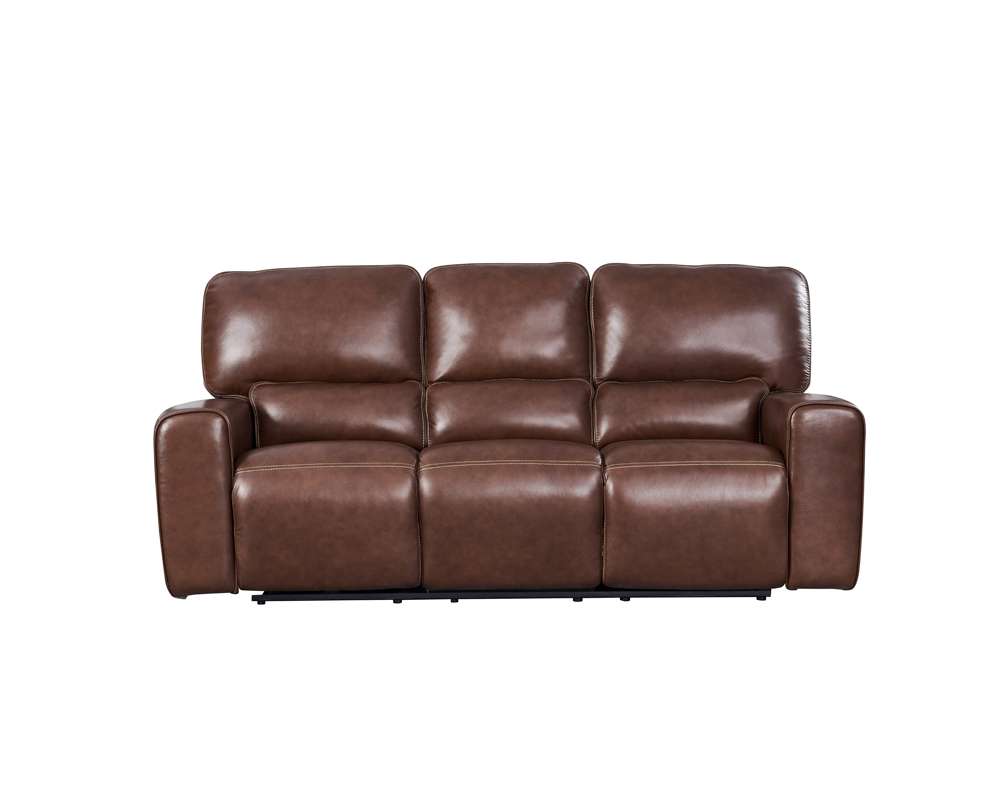 Leather Italia USA - Broadway Sofa - P2 Brown - 1669-EH9049-038540LV veiw 3