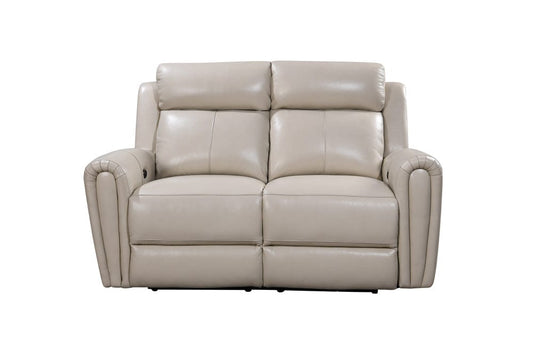 Leather Italia USA - E3215 Jonathan P1 Loveseat 7405Lv Cream - 4111-E3215-027405LV view 2