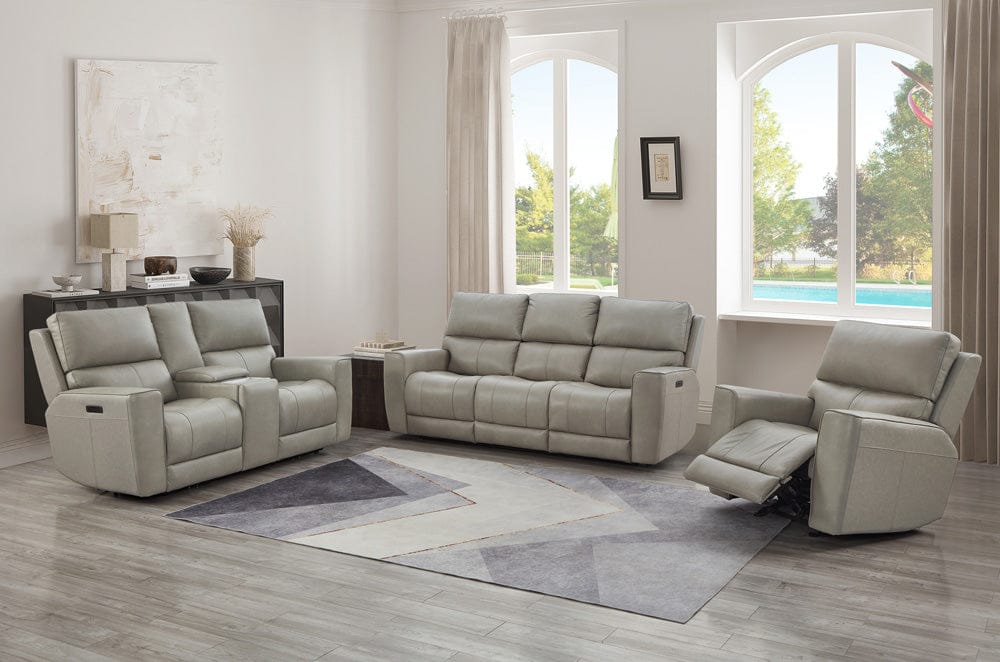 Leather Italia USA - Eh1564 Laredo Chair - Glider 2P 1605Lv Cement Le - 4111-EH1564G-011605LV view 3