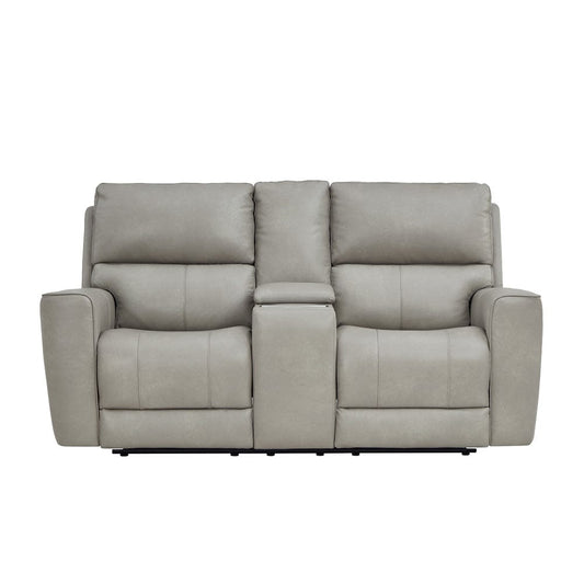 Leather Italia USA - Ehz1564 Laredo Loveseat - Console P2 - Zg 1605Lv C - 4111-EHZ1564C-021605LV view 2