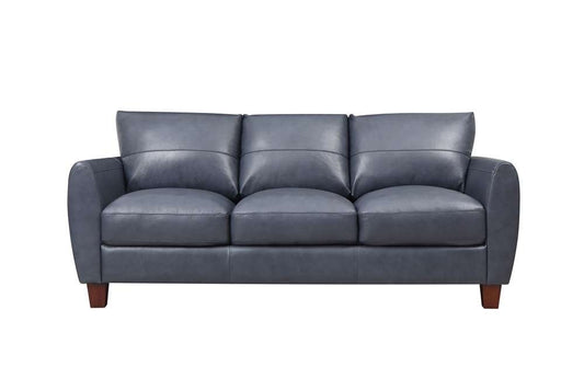 Leather Italia USA - Traverse Sofa Blue - 1669-6529-03177147 veiw 2