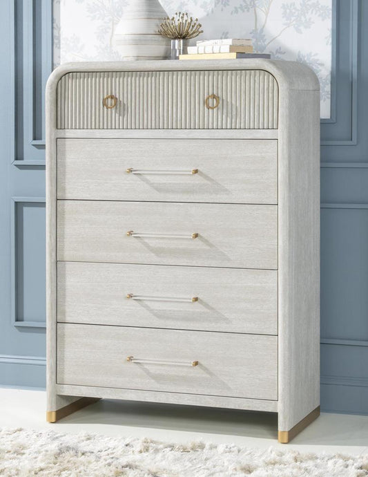 Legacy Classic Furniture - Miramar Drawer Chest, Oyster - 3300-2200 view 2