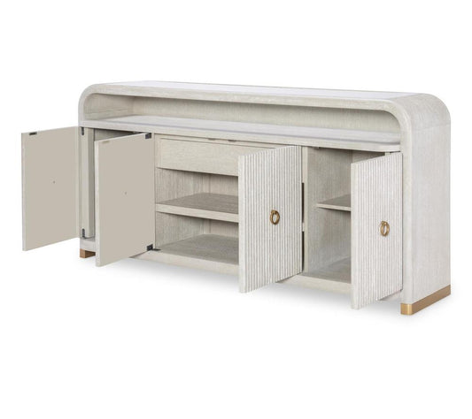 Legacy Classic Furniture - Miramar Oyster Credenza - 3300-151 veiw 2
