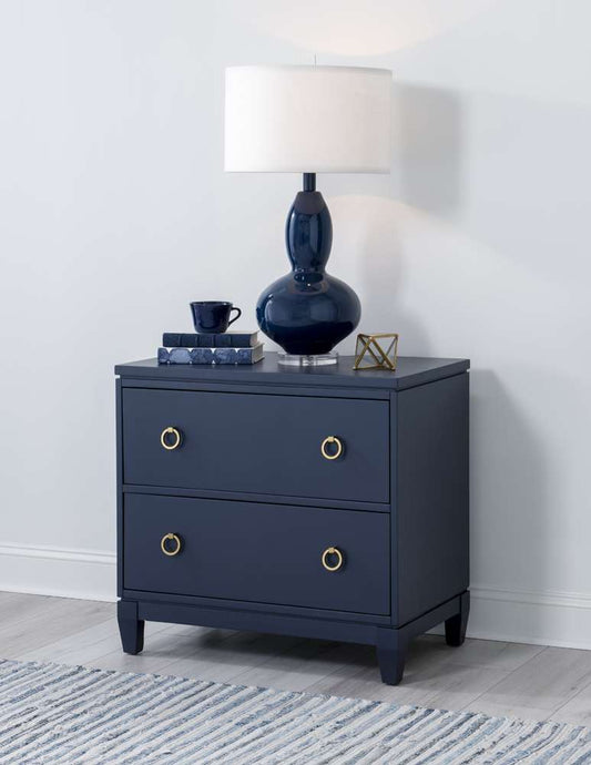 Legacy Classic Furniture - Summerland Inkwell Night Stand Blue Finish - 1162-3300 veiw 2