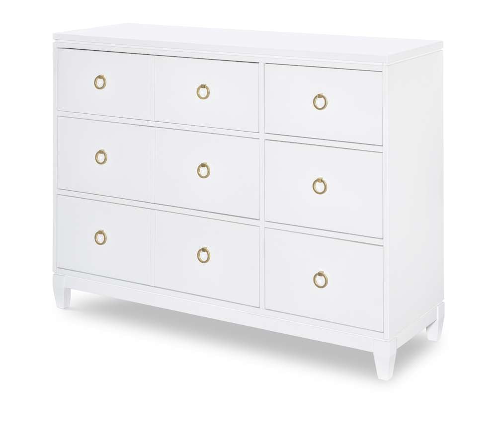 Legacy Classic Furniture - Summerland White Dresser White Finish - 1160-1200C veiw 1