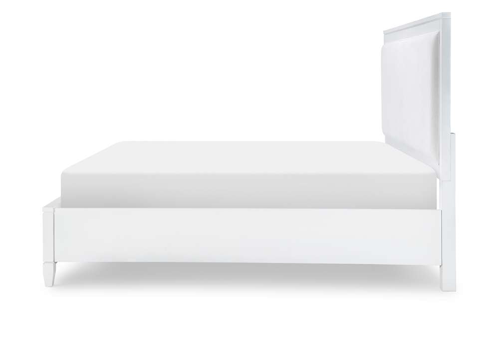 Legacy Classic Furniture - Summerland White Complete Upholstered Bed W Storage Queen 50 White Finish - 1160-4235K veiw 6