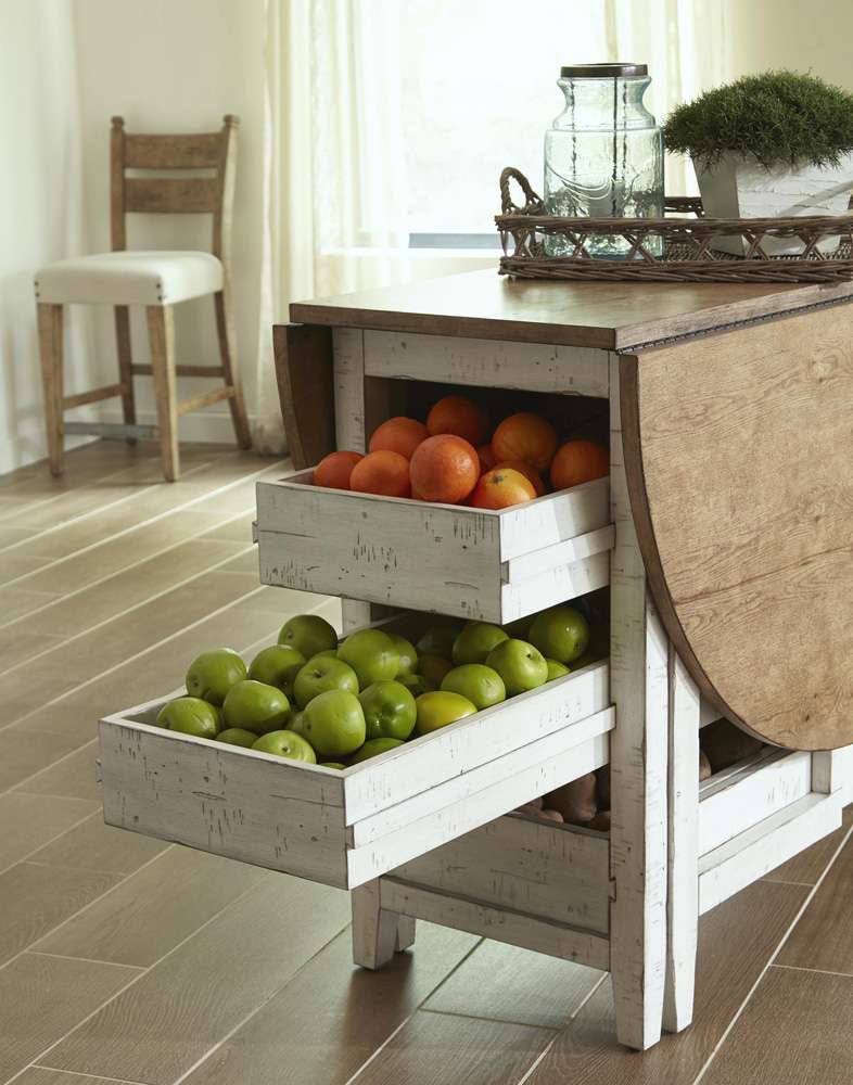 Legacy Classic Furniture - Trisha Yearwood Coming Home Counter Height Table in Chalk - TY926-036 veiw 2