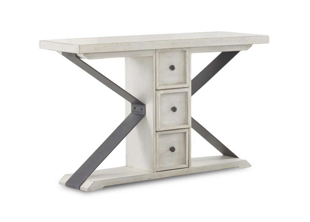 Legacy Classic Furniture - Trisha Yearwood Coming Home Sofa Table in Chalk - TY926-826 veiw 1