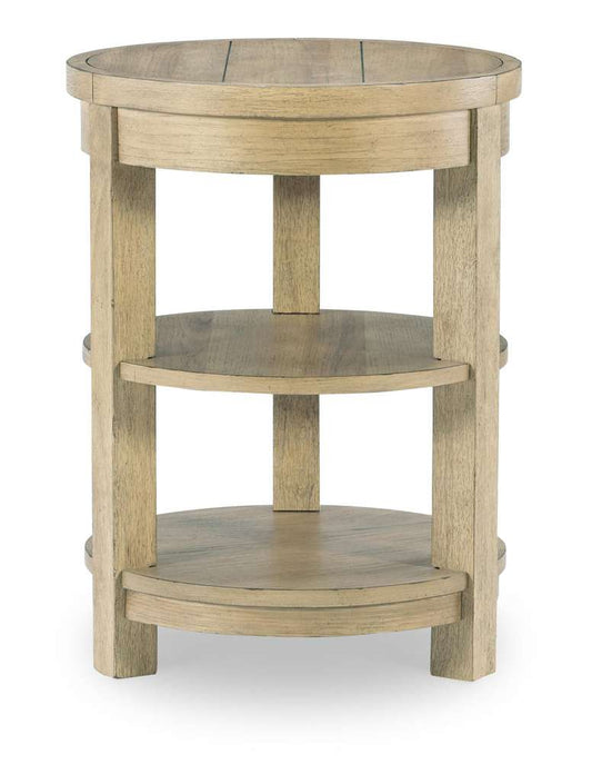 Legacy Classic Furniture - Trisha Yearwood Todays Traditions Round Chairside Table in Natural Hickory - TY656-810 veiw 2