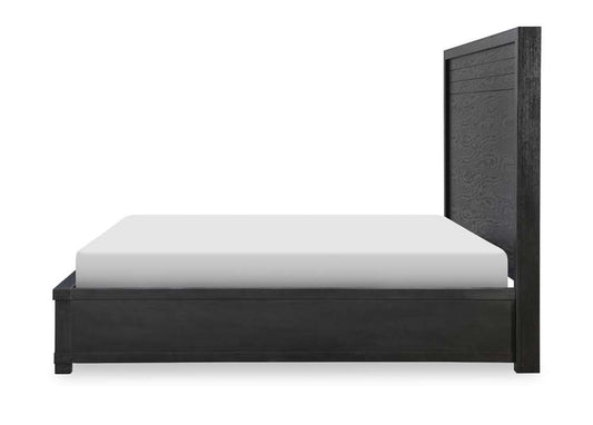 Legacy Classic Furniture - Westwood Dark Complete Panel Bed K 6/6 Dark Oak Finish - 1731-4106K view 2