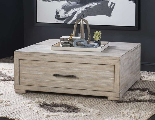 Legacy Classic Furniture - Westwood Light Lift Top Cocktail Table Light Oak Finish - 1732-903 veiw 2