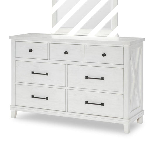 Legacy Classic Kids - Flatiron Dresser White Finish - 1861-1100C veiw 2