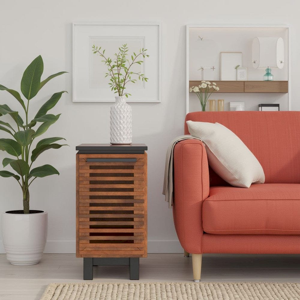 Bridgevine Home - 13 in. Brown Solid Wood Side Table - GC4410.BNB view 11