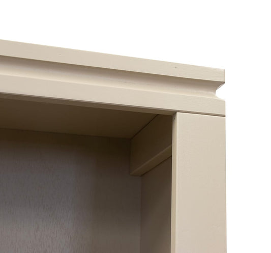 Legends Furniture - Camden 60 in. Open Shelf Bookcase Pier for Modular Storage Systems, Beige/ Taupe - TC3201E.KHK view 2