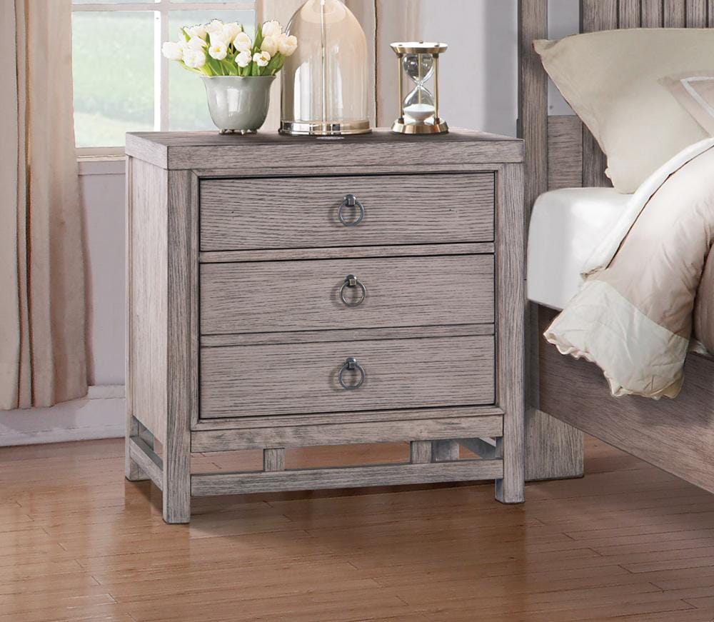 Legends Furniture - Fusion Two Drawer Nightstand in Dawn - ZFUS-7015 veiw 6