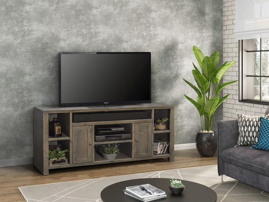 Legends Furniture - Joshua Creek 65in TV Console - JC1265-BNW veiw 2