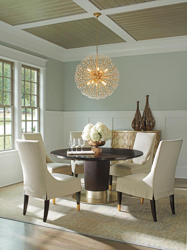 Lexington - Carlyle Waldorf Round Dining Table, Ritz - 736-875C veiw 3